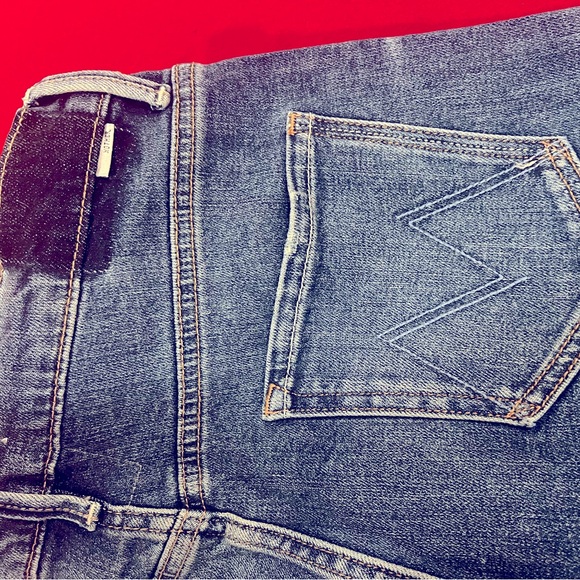 MOTHER Blue Flare & Wide Leg Jeans - Picture 6 of 10